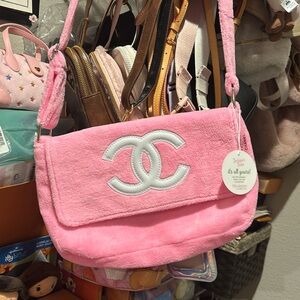 Chanel terry pink crossbody bag- NWT